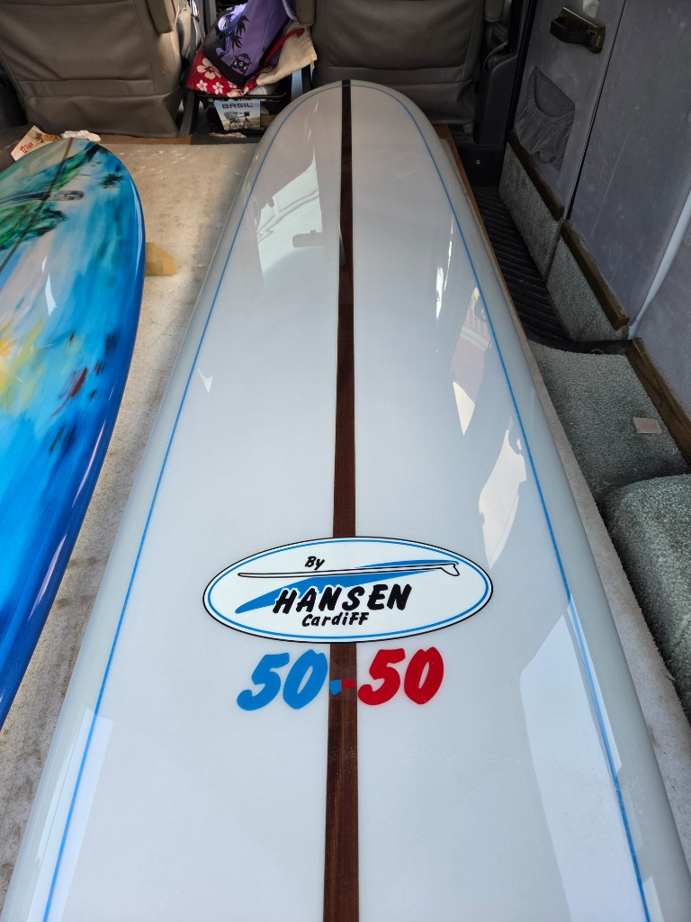 Don Hansen Cardiff 50-50 longboard
