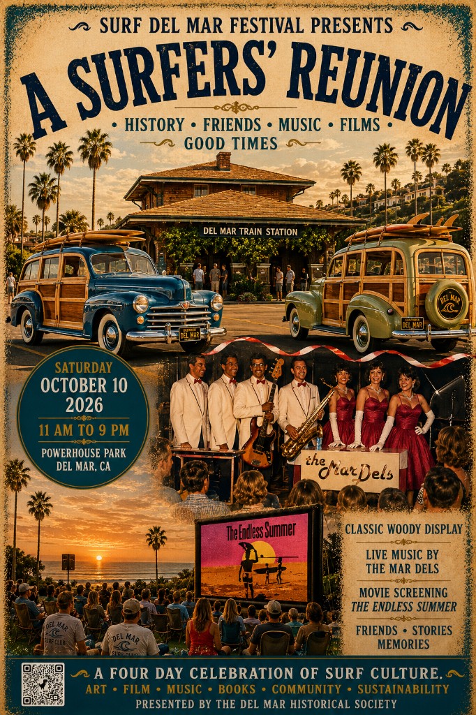 Surfers Reunion — Woody Station Wagons and the Mar Dels